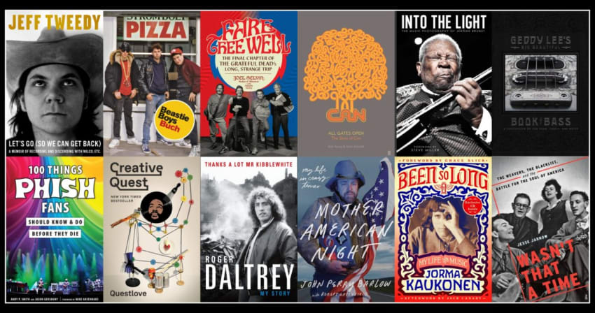 JamBase 2018 Music Books
