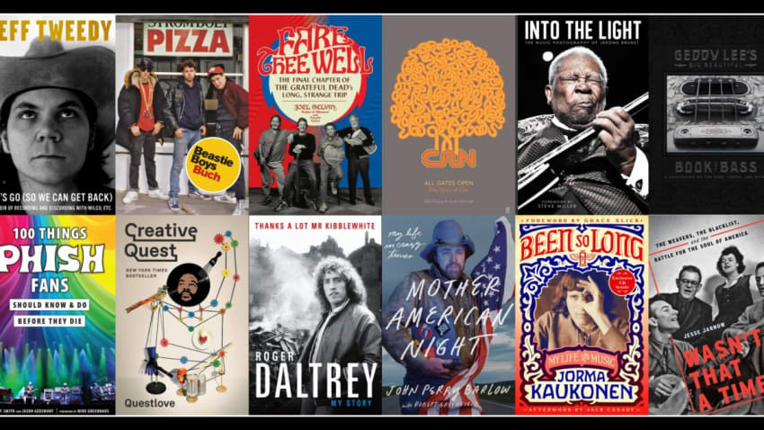 The JamBase 2018 Music Book List