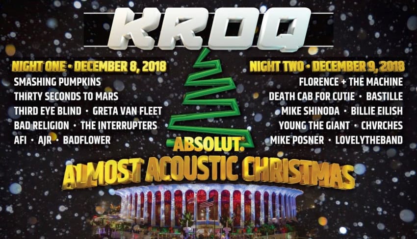 KROQ Almost Acoustic Christmas 2018