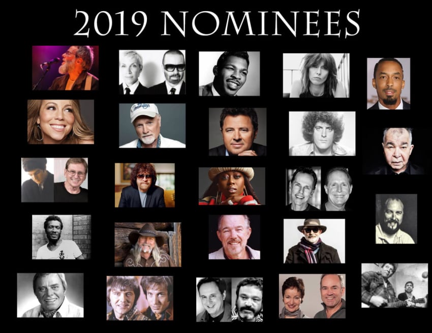 2019 Songwriters Hall Of Fame Nominees