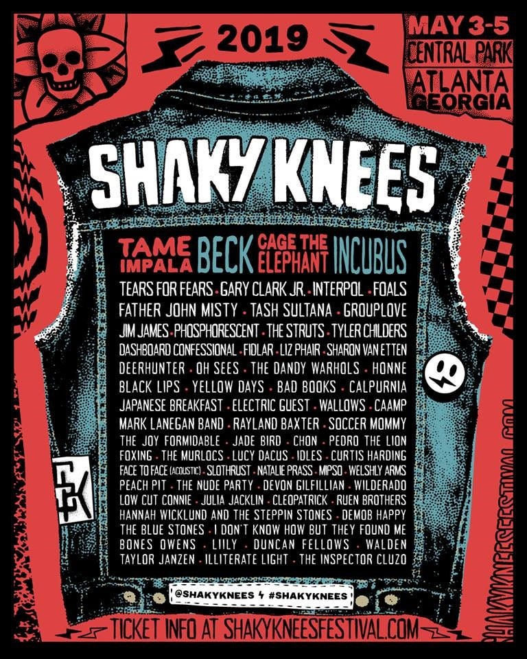 Shaky Knees Expands 2019 Lineup