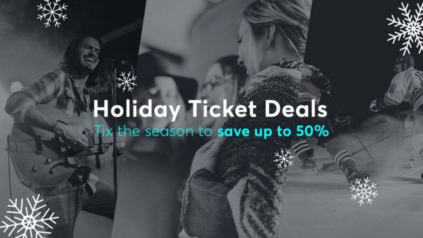 Ticketmaster Holiday Ticket Deals