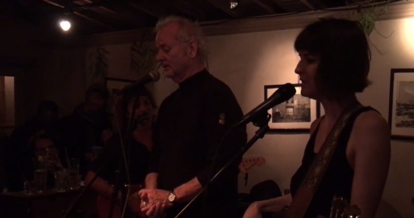Bill Murray Puss N Boots Blue Christmas