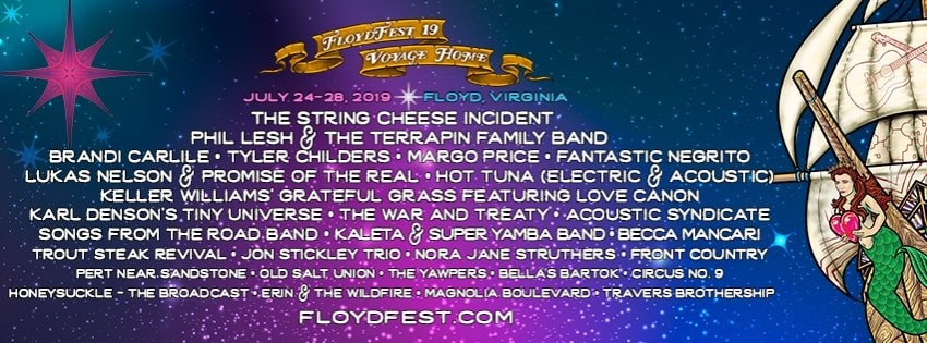 FloydFest 19 Lineup Additions Poster