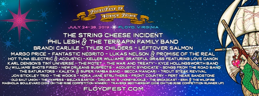Floydfest Round3 2019 Lineup