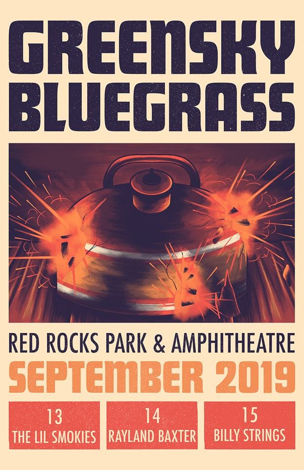 Greensky Bluegrass Red Rocks 2019