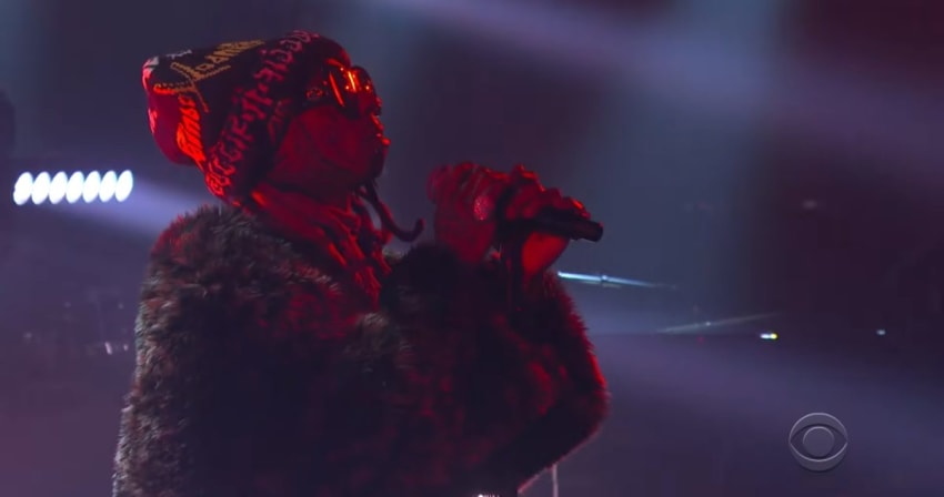 Lil Wayne Late Show Colbert Don't Cry