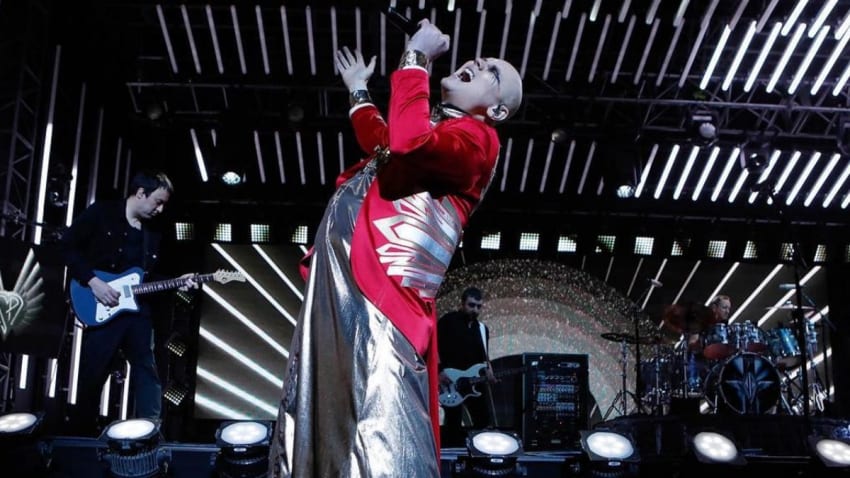 Smashing Pumpkins Perform On 'Jimmy Kimmel Live'
