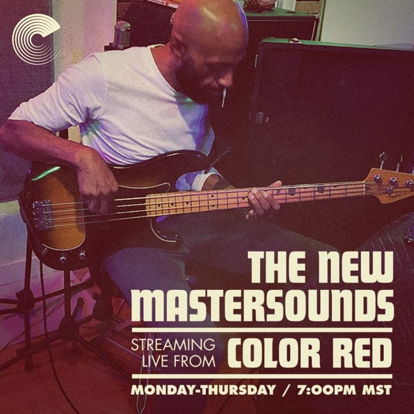 The New Mastersounds Stream Live Color Red
