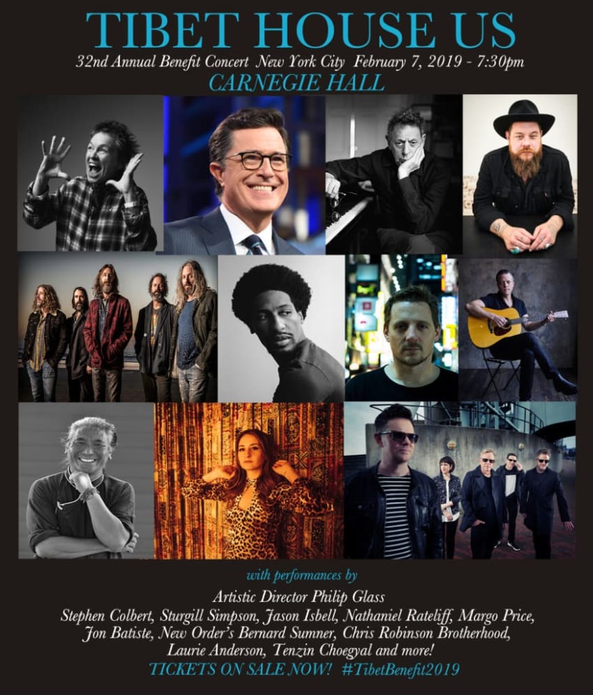 Tibet House 2019 Lineup Admat
