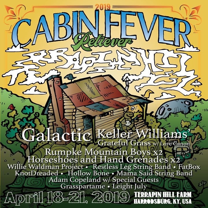 Cabin Fever Reliever 2019 Lineup