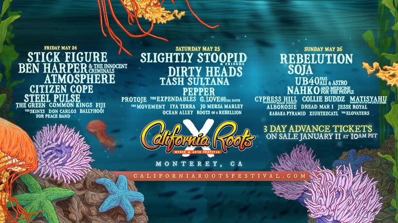 California Roots Final 2019 Lineup