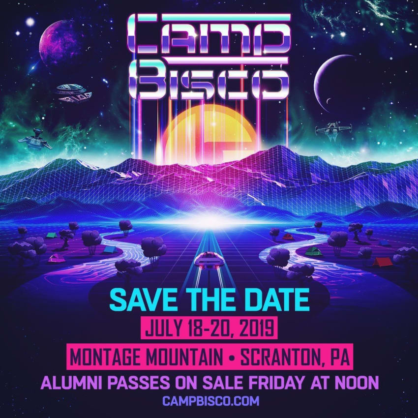 Camp Bisco 2019 Save The Date