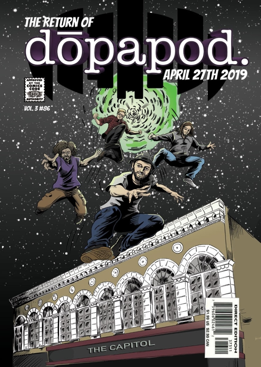 Dopapod Capitol Theatre Admat