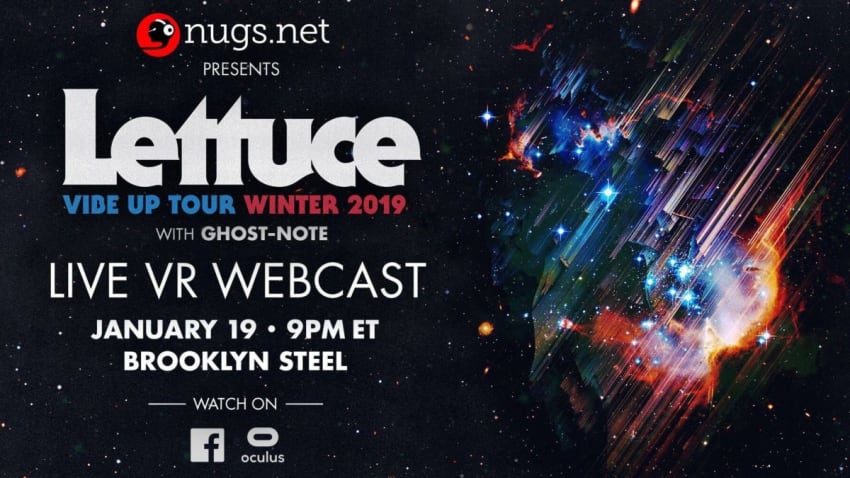 Lettuce & Ghost-Note Announce Virtual Reality Webcast From Brooklyn