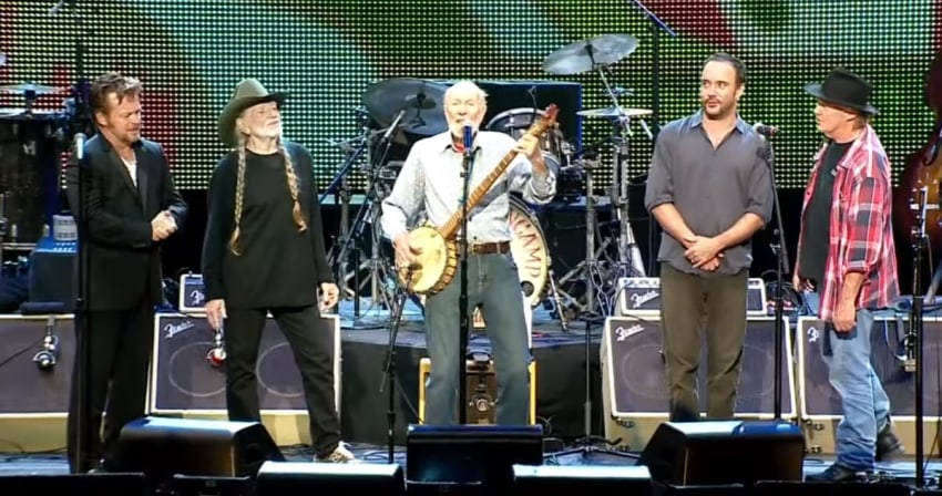 Pete Seeger Farm Aid 2013
