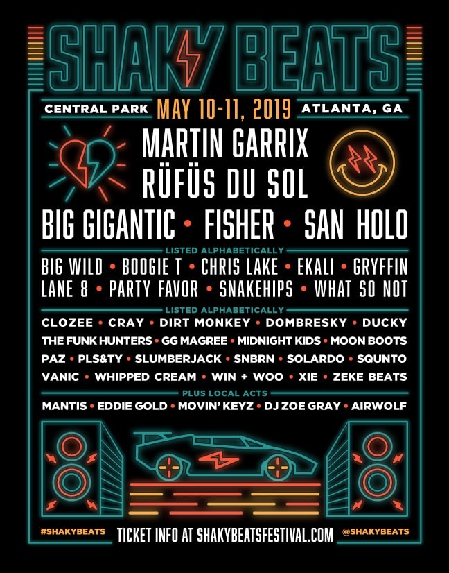 Shaky Beats 2019 Lineup