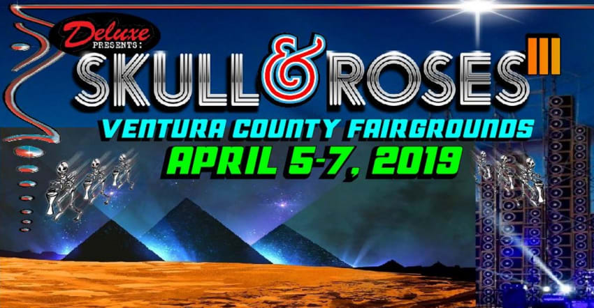 Skull And Roses 2019 Logo