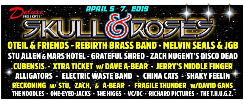 Skull And Roses Festival 2019 Lineup