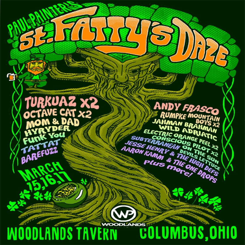 St Faddys Day 2019 Lineup