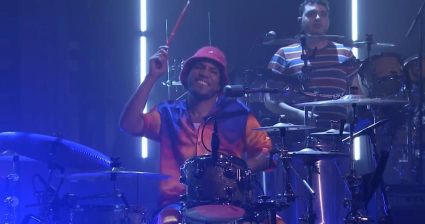 Anderson Paak Tonight Show Trippy Video