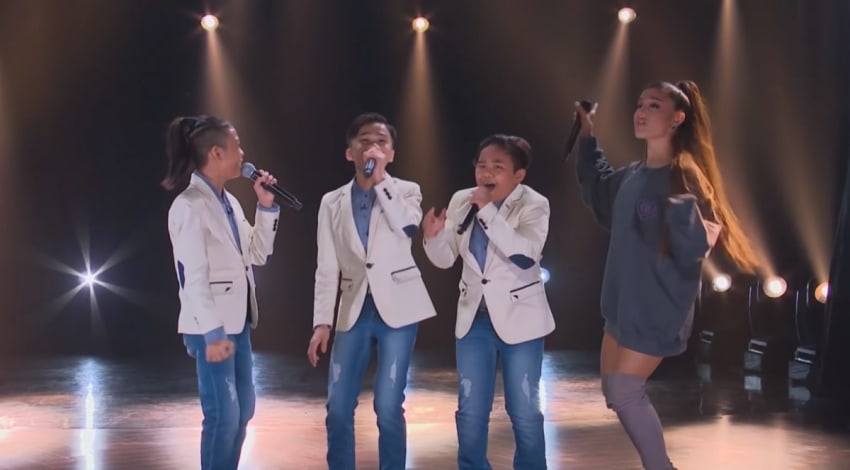 Ariana Grande The TNT Boys Late Late Show