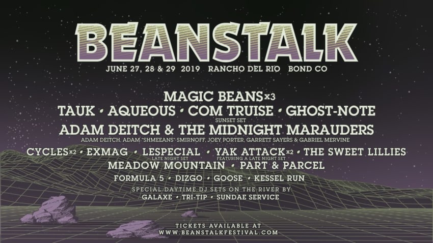 Beanstalk 2019 Lineup