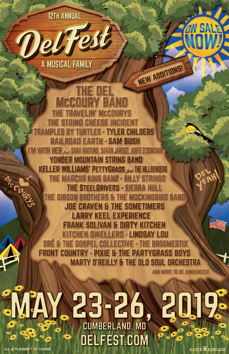 DelFest Expands 2019 Lineup With Birthday Salute For Del McCoury