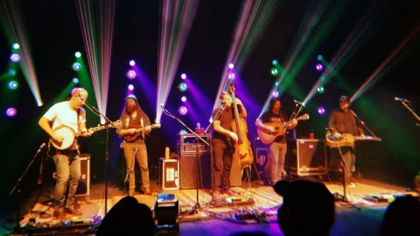 Greensky Bluegrass Spells Out Detroit Michigan At The Fillmore