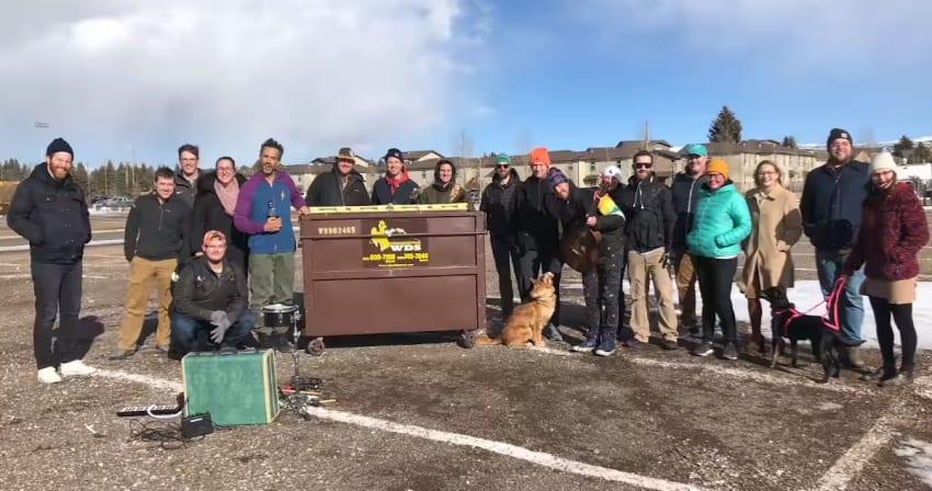 Guster Dumpster Video