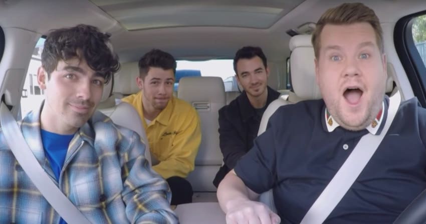Jonas Brothers James Corden Reunion