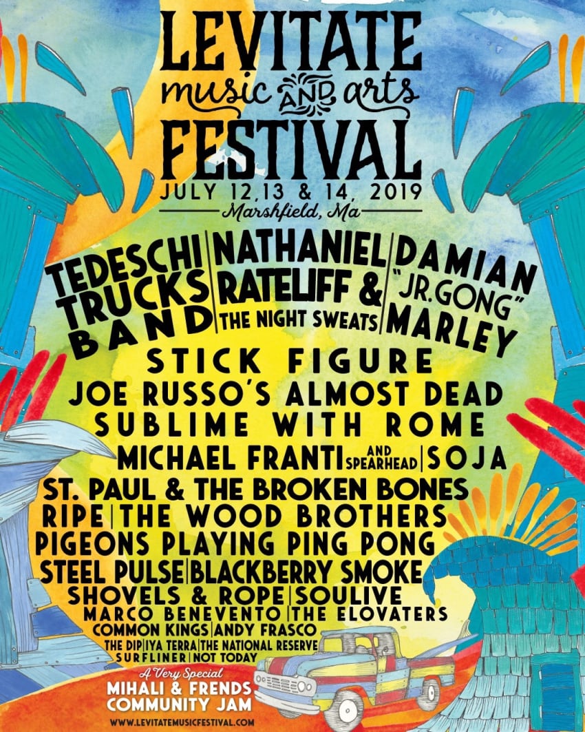 Levitate 2019 Full Lineup