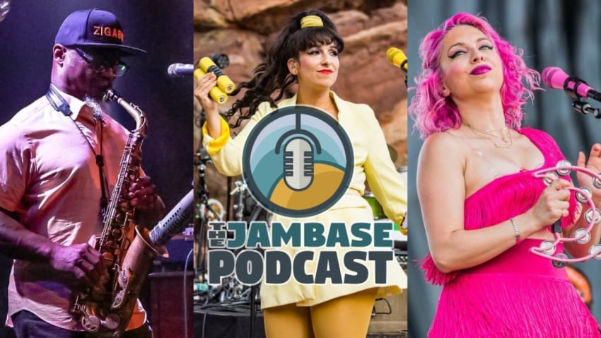The JamBase Podcast Episode 30: Karl Denson & Turkuaz's Shira Elias And Sammi Garett