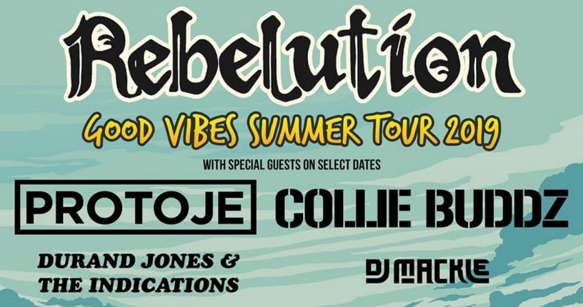 Rebelution Summer Tour 2019
