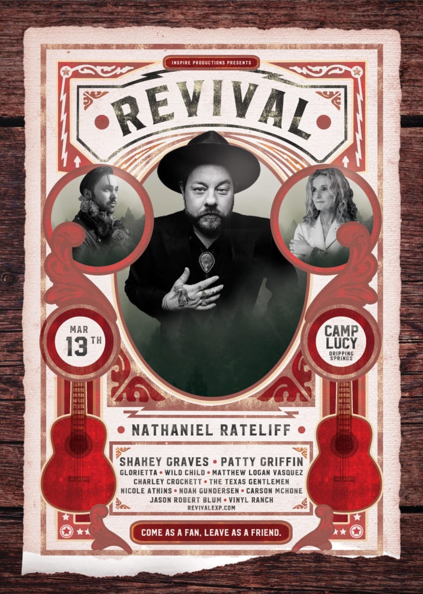 Revival at Camp Lucy 2019 initial lineup admat