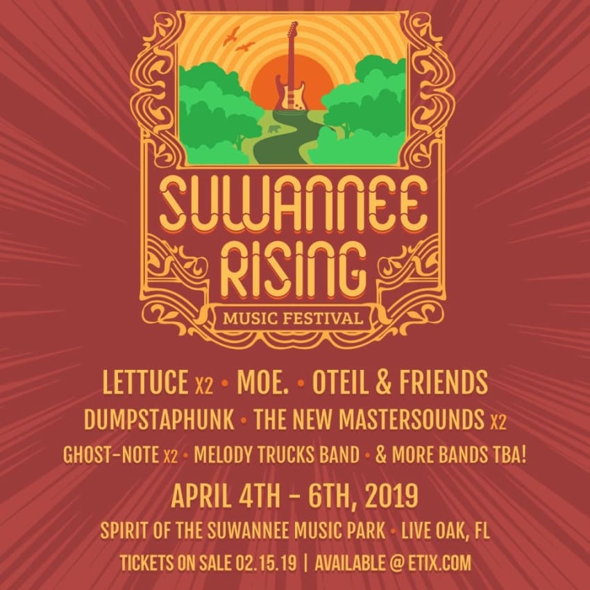 Suwannee Rising 2019 Lineup