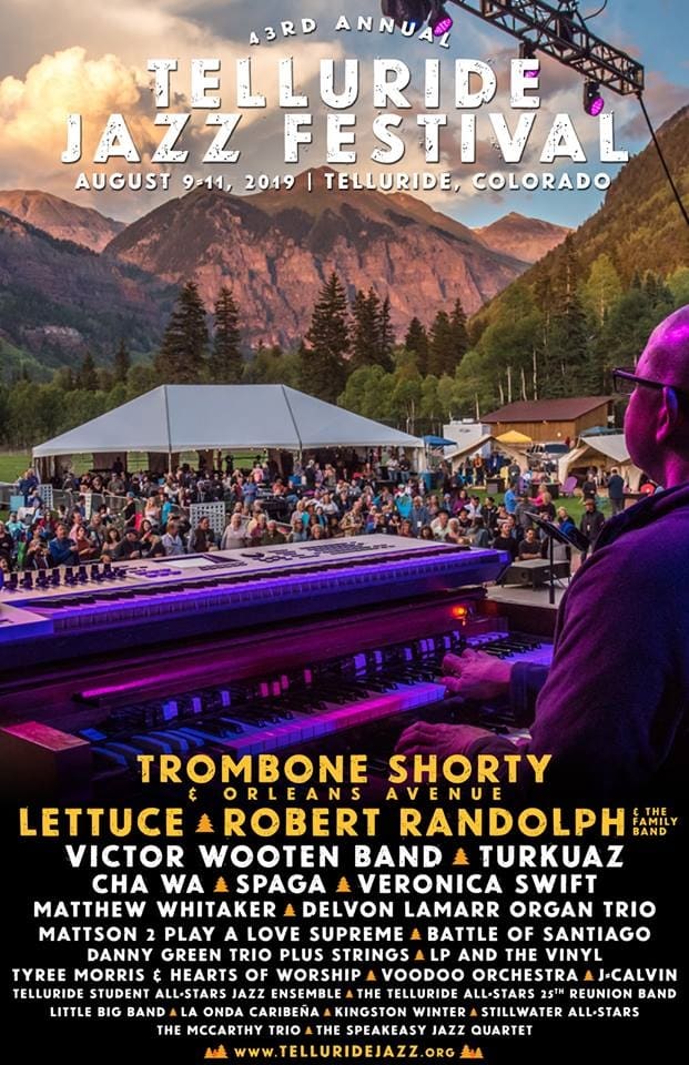 telluride jazz festival 2019 lineup