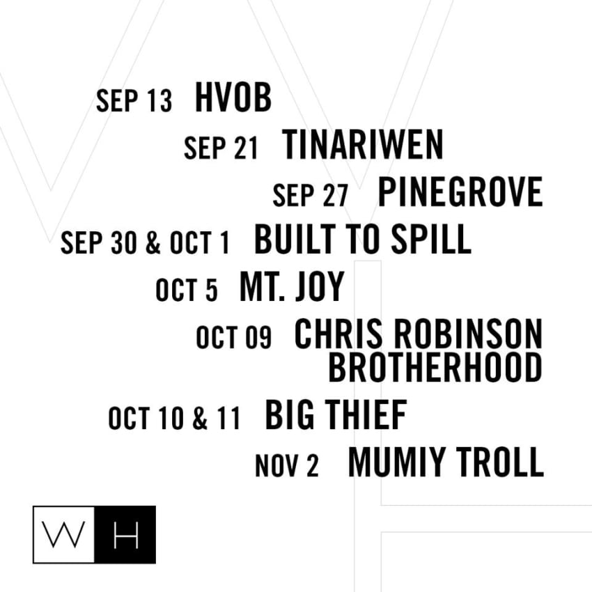 webster hall fall 2019 lineup