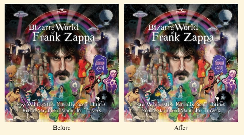 Zappa Hologram Artwork