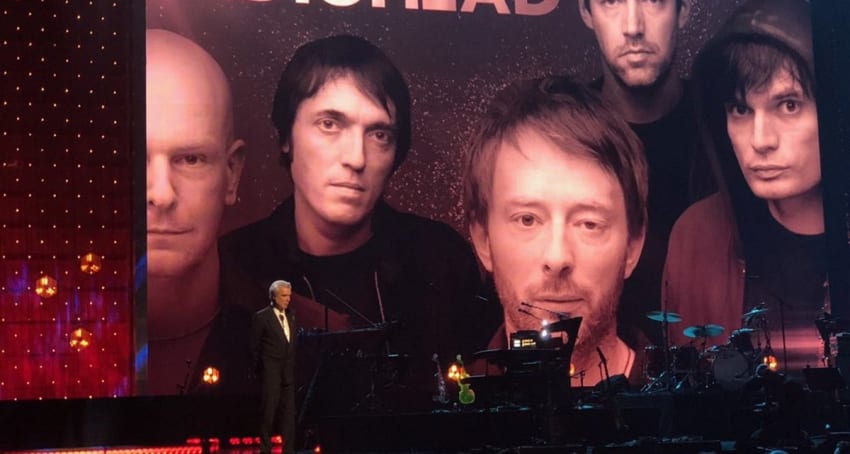 David Byrne Radiohead Rock Hall