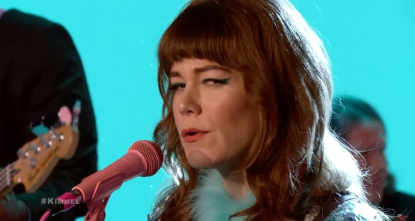 Jenny Lewis Kimmel Live Red Bull