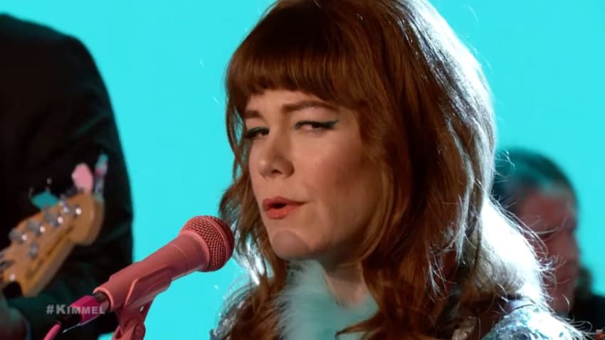 Jenny Lewis Performs On ‘Jimmy Kimmel Live’