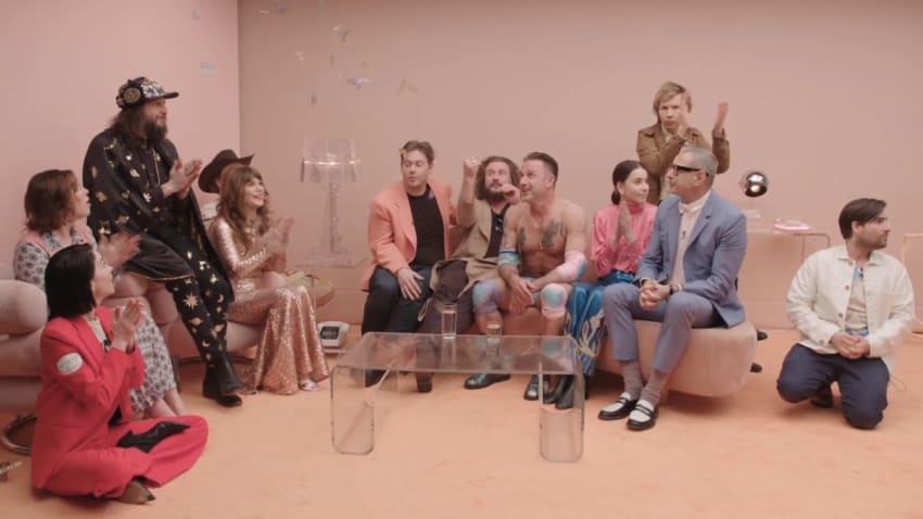 Jenny Lewis On The Line Beck Jim James St Vincent