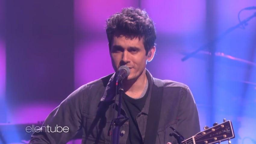 John Mayer Performs On 'The Ellen DeGeneres Show' & Announces Facebook Live Event