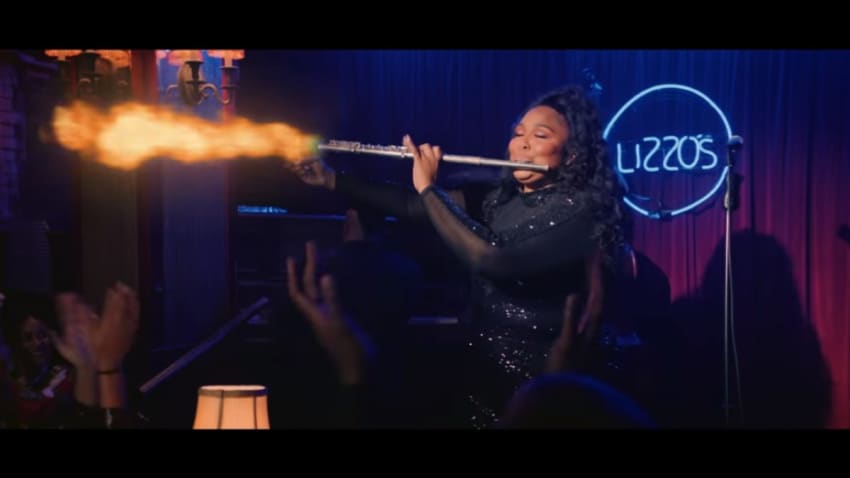 Lizzo Recreates Jazz Flute Scene From ‘Anchorman’