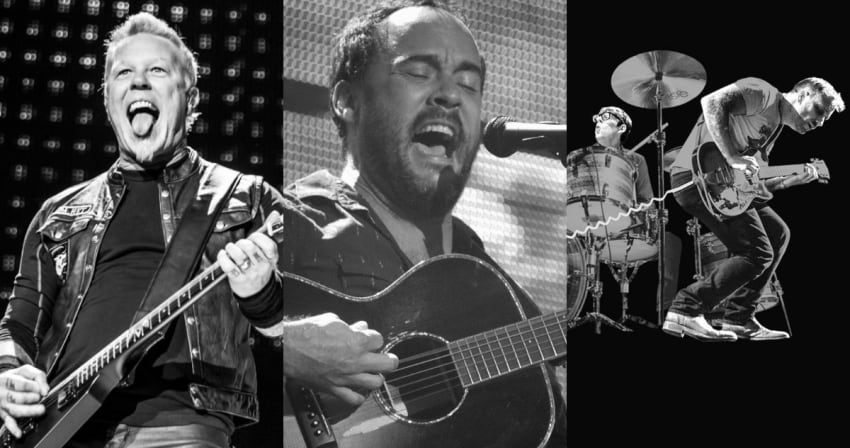 Metallica Dave Matthews Black Keys Chase Center