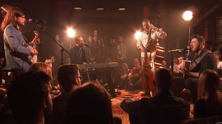 Mumford & Sons Perform On ‘The Late Show With Stephen Colbert’
