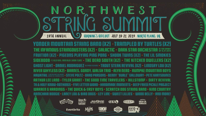 Northwest String Summit Final 2019 Lineup