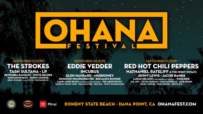 Ohana Fest 2019 Lineup