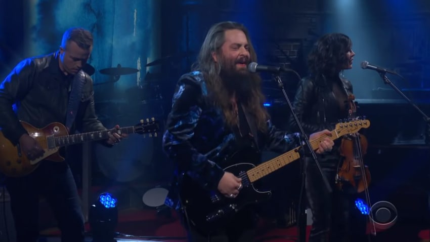 Strand Of Oaks Performs With Jason Isbell & Amanda Shires On ‘The Late Show’